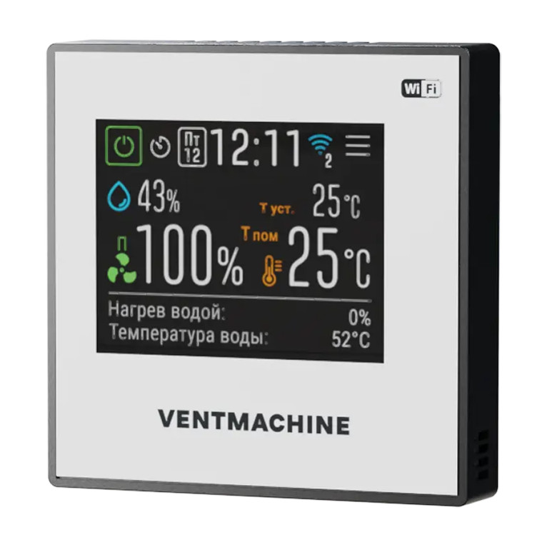 Пульт сенсорный iHVAC VM BW Ventmachine