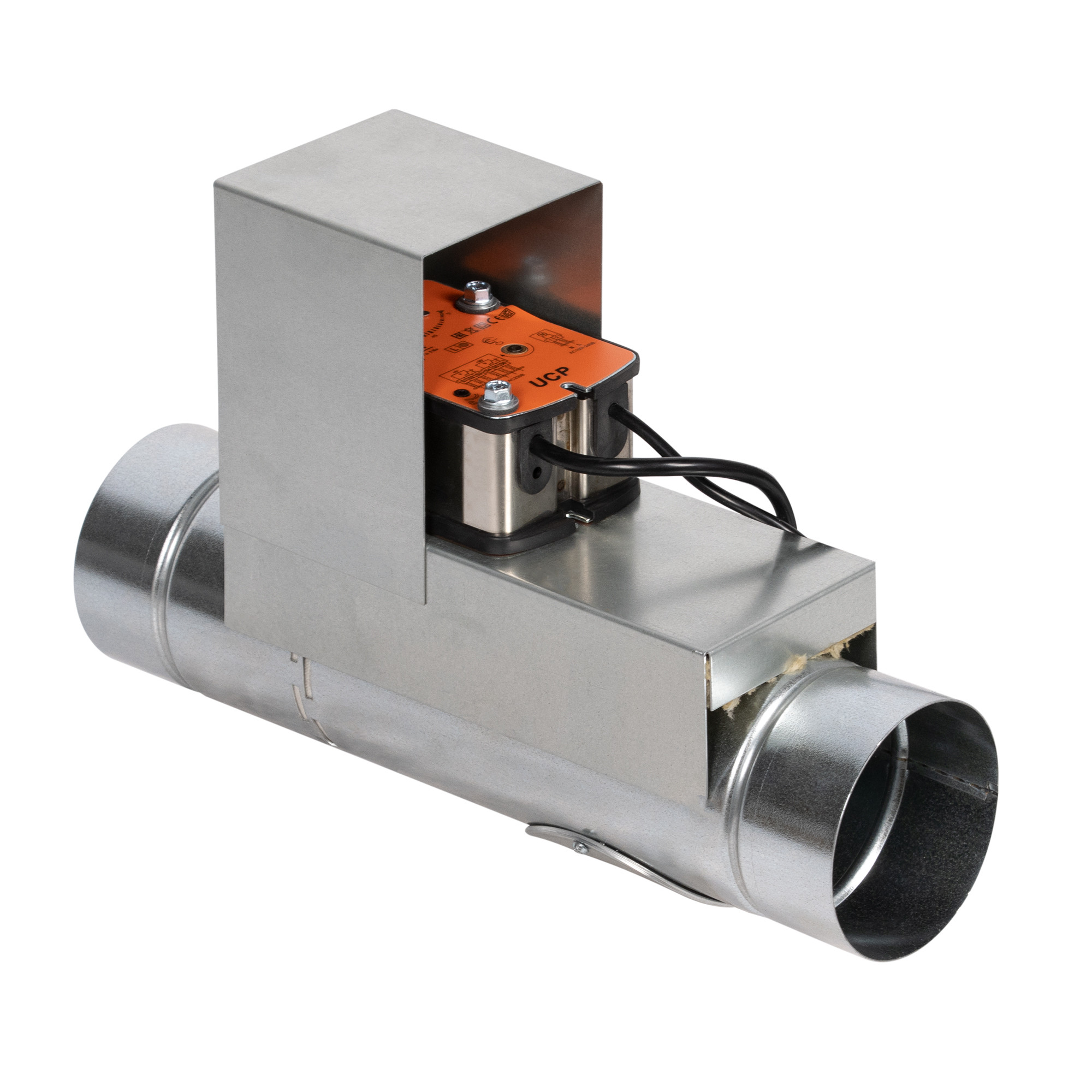 Клапан противопожарный SHUFT SHFDO-120-O-d250-EM230-0-0-0-0