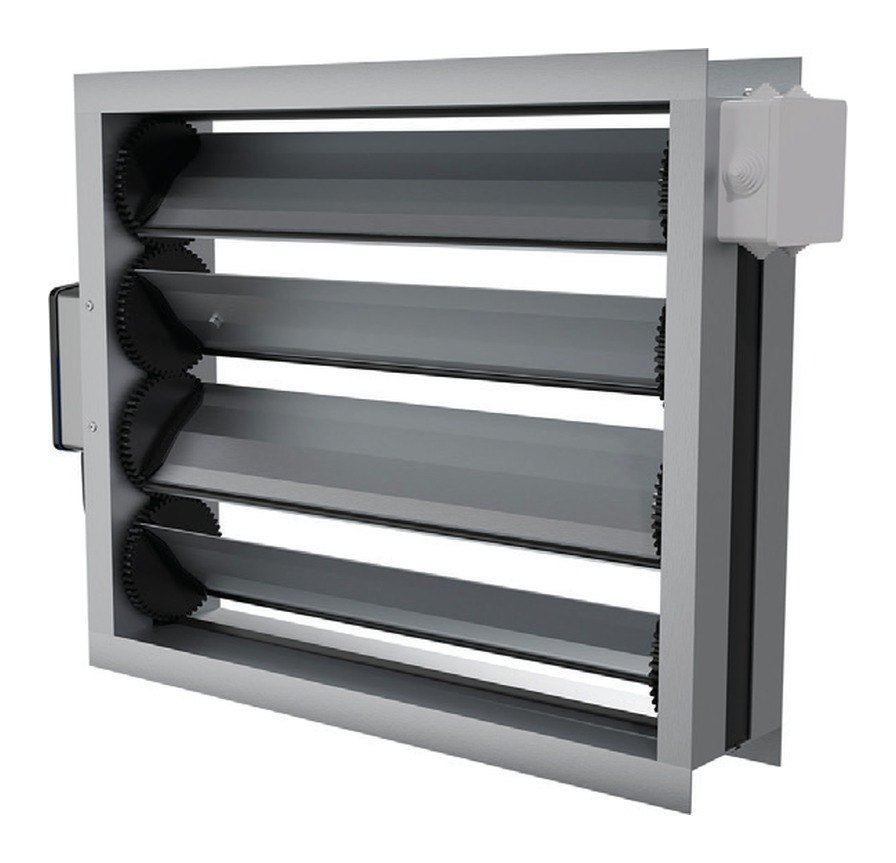 Воздушный клапан с электроподогревом ВКп 250×600