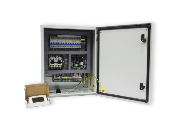 Щит управления с выносным пультом DMXGT/11кВт/V/Fi/HW/CW/CF/HE.4х32кВт/M-IP65