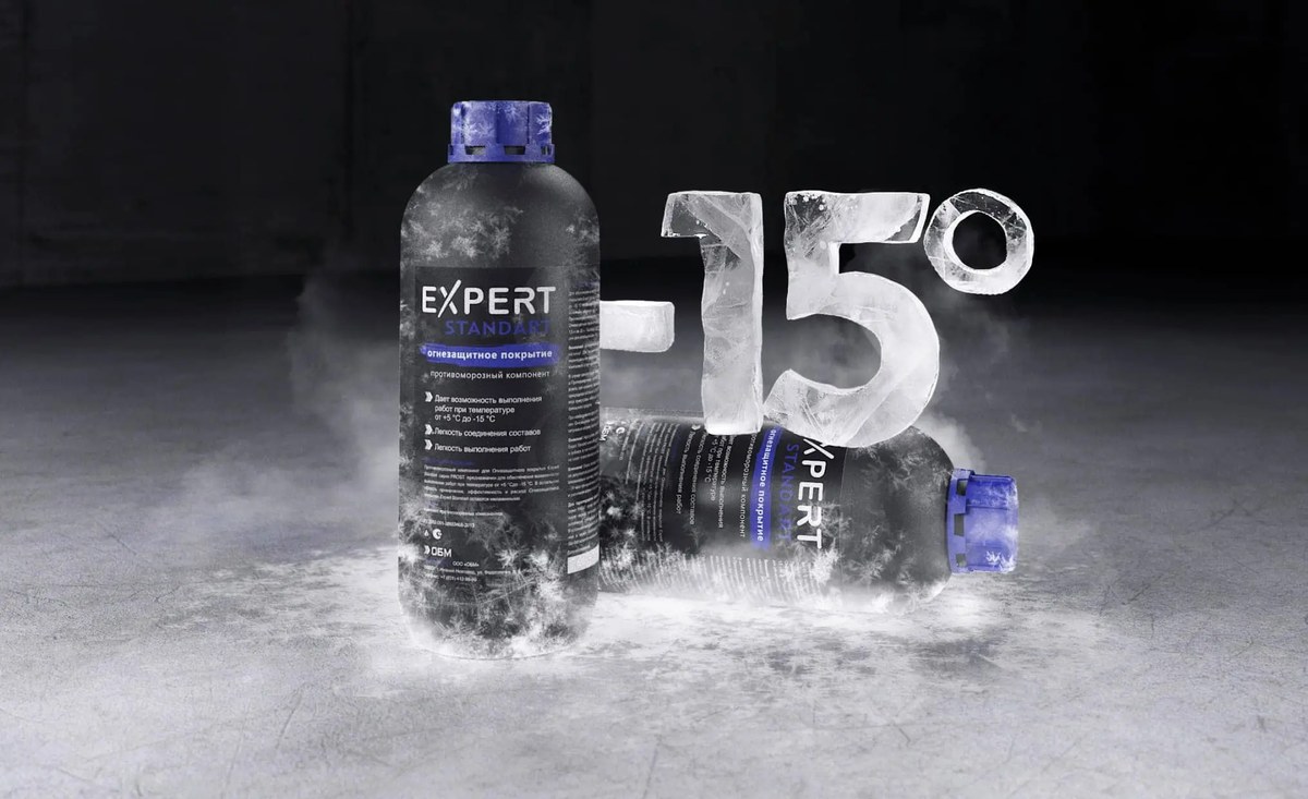 Морозостойкое огнезащитное покрытие EXPERT STANDART FROST