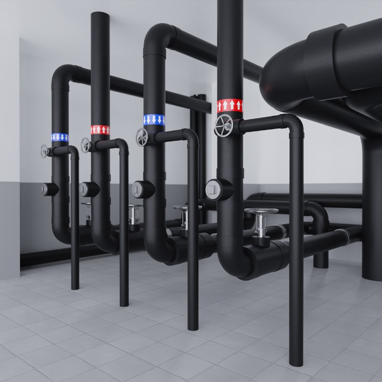 Трубка теплоизоляционная РУ-ФЛЕКС СТ 13×10 мм, 2 м