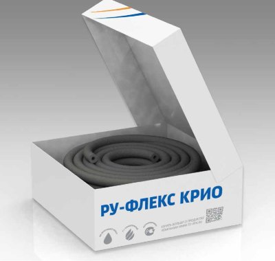 Трубка теплоизоляционная РУ-ФЛЕКС СТ КРИО 6×12 мм, 40 м